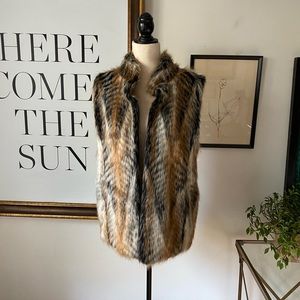 Faux Arctic Wolf Vest